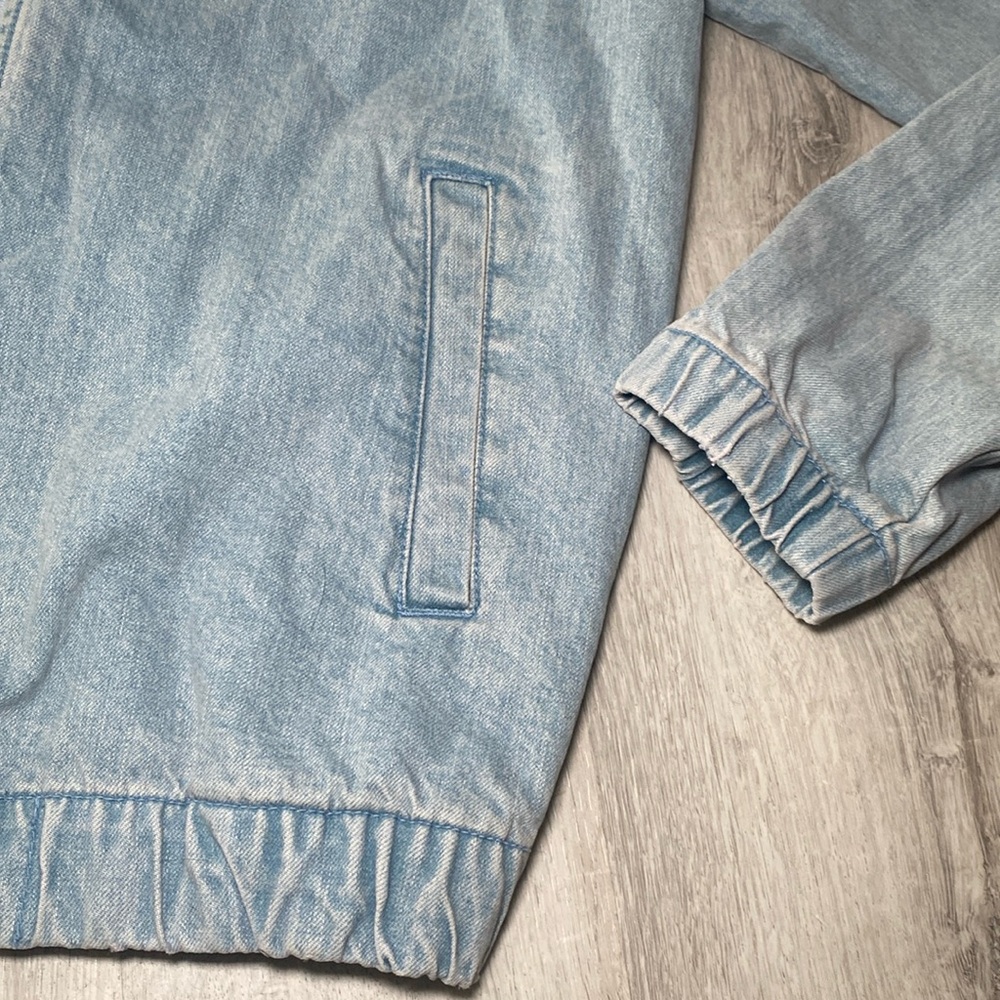NWT Urban Outfitters Harrington Denim Jacket - Picture 4 of 9